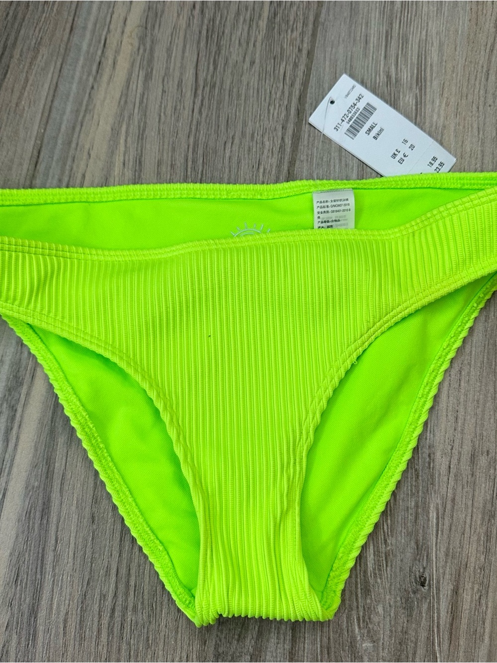 Hollister Ribbed Bikini Bottom